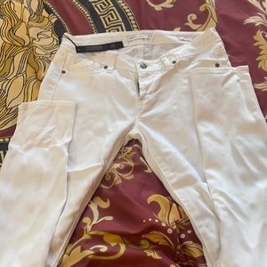 New Genetic Denim white Stretch Shane Jeans sz 28